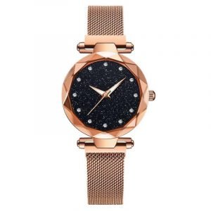 Reloj Mujer Negro, Azul, Morado, Oro + Pulsera Gratis