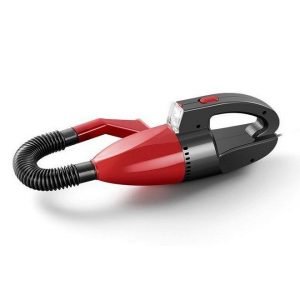 Mini aspirador portátil con luz para coche